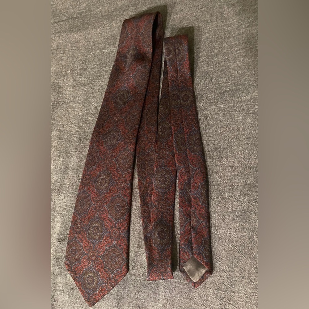 Christopher Hayes Elegant Paisley Silk Tie